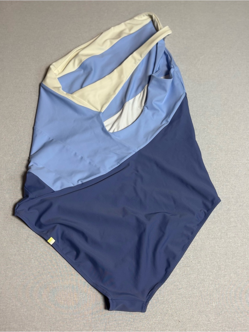 Summersalt The Long Torso Sidestroke one-piece Swimsuit Blue 18LT - Picture 3 of 7